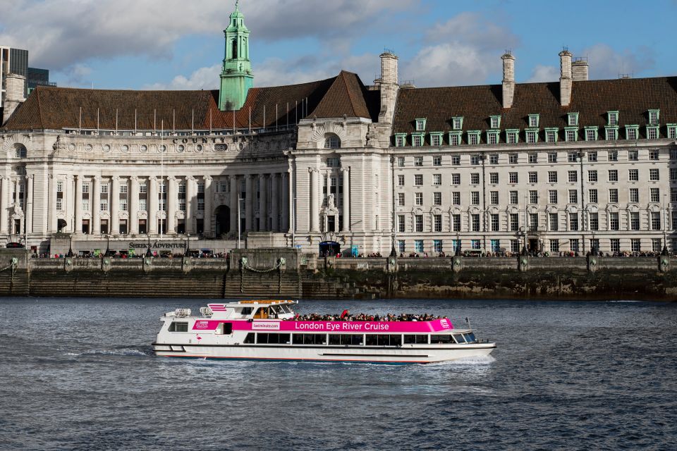 London: Thames River Cruise With Optional London Eye Ticket - Key Points