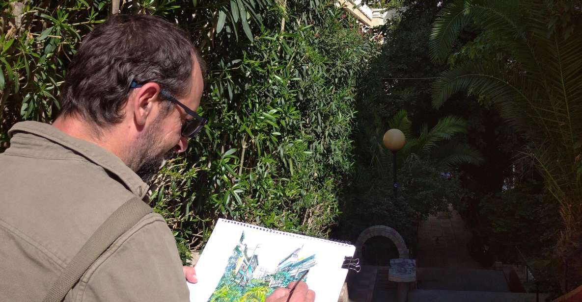 Outdoor Drawing Class in Modern Athens; Pangrati, Metz.. - Class Details