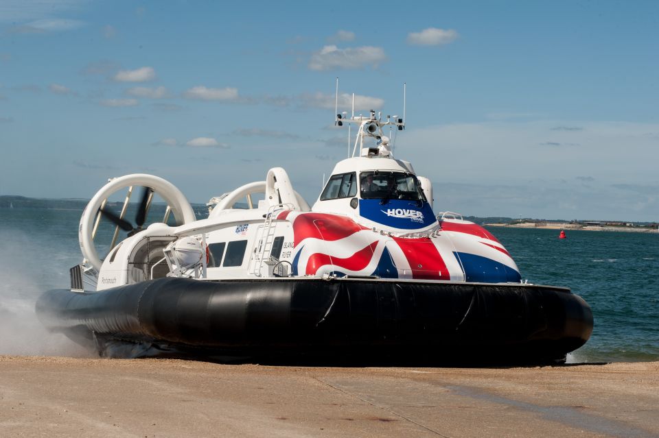 Portsmouth: Hovercraft Flight to the Isle of Wight - Key Points