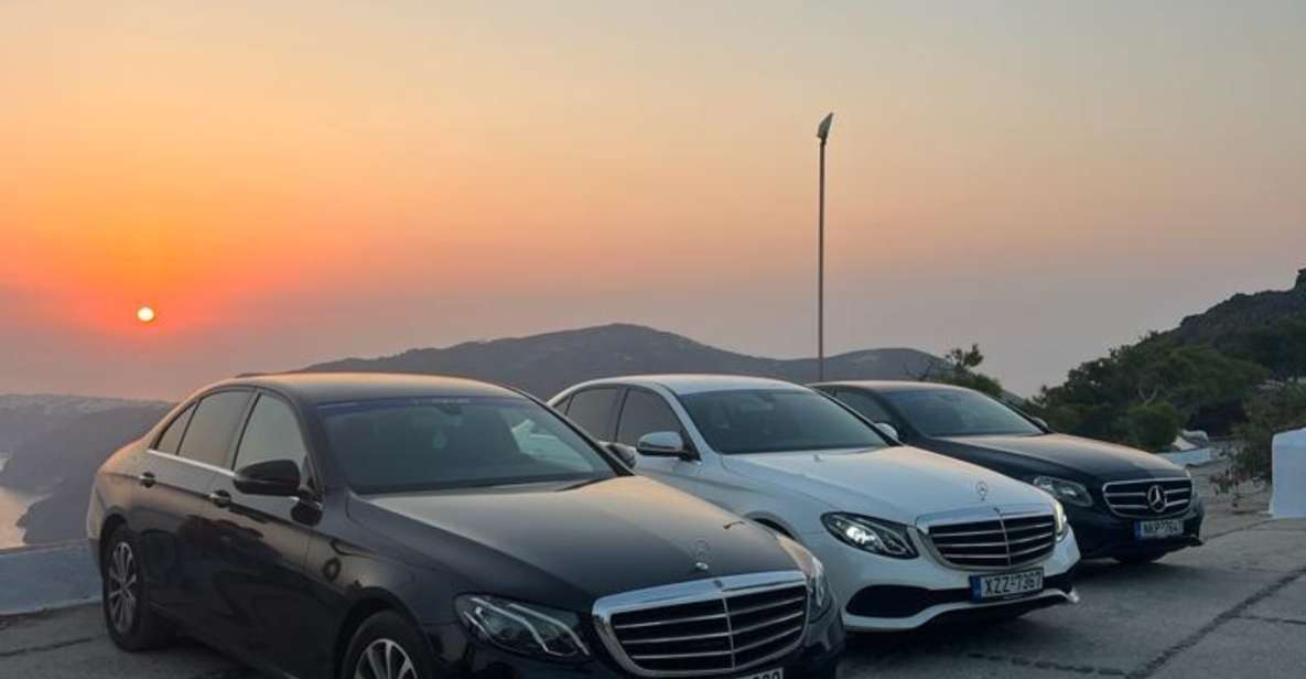 Santorini Limousine Transfer Services - Pricing Details