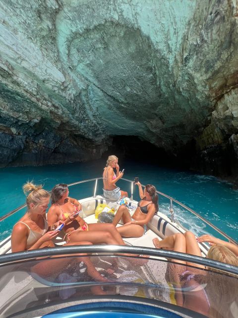 Zakynthos: Laganas Marine Park Speedboat Tour With Swimming - Key Points