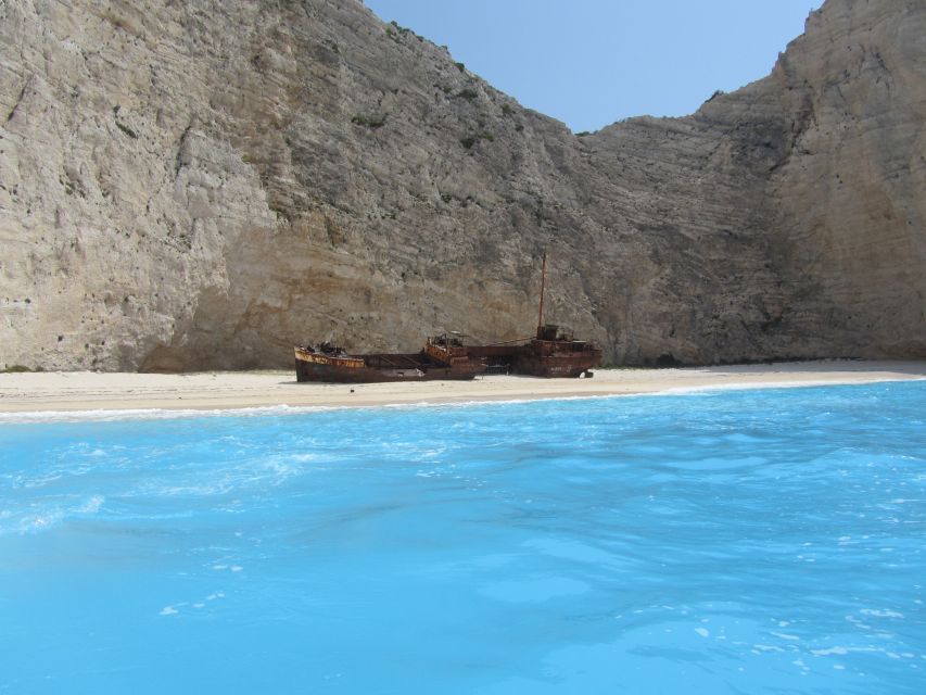 Zakynthos: Navagio Shipwreck and Blue Caves Bus & Boat Tour - Tour Pricing and Duration