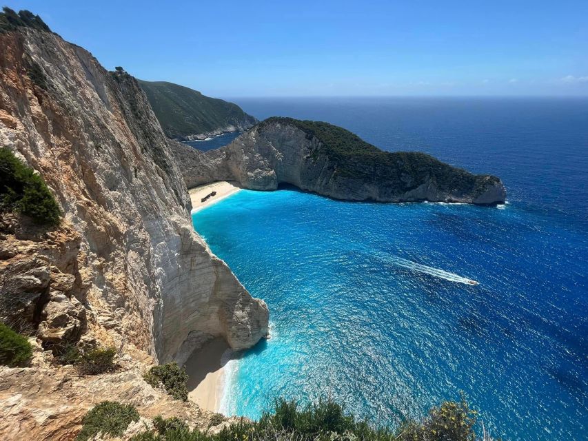 Zakynthos: Shipwreck, Blue Caves & Xigia Beach Cruise - Key Points