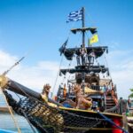 1 corfu town pirate ship coastal cruise Corfu Town: Pirate Ship Coastal Cruise