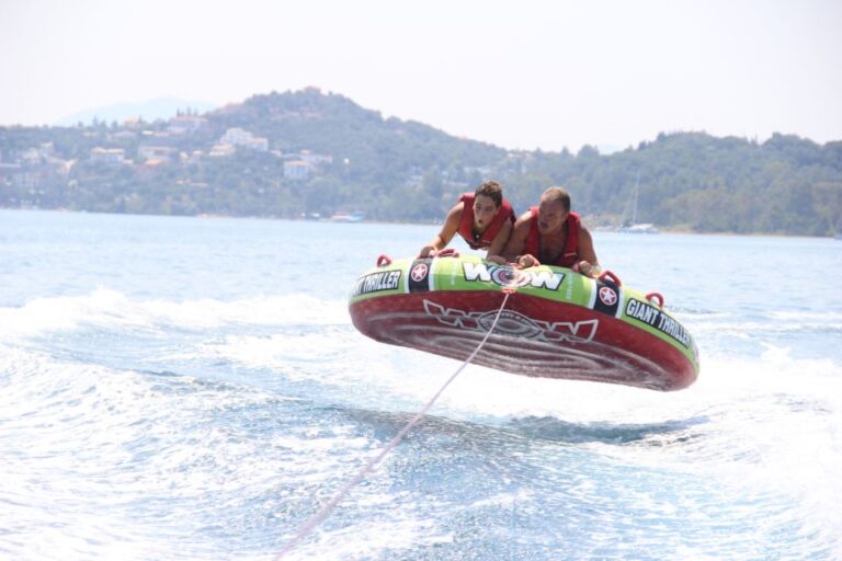 Corfu: Watersports – Inflatable Rides Near Corfu Town