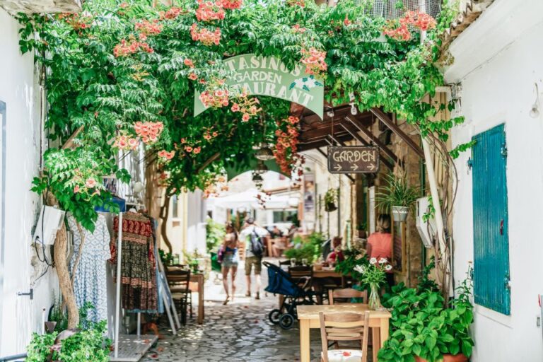 From Corfu Island: Antipaxos & Paxos Blue Caves Boat Cruise