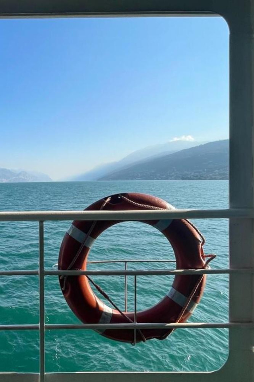 Lake Garda: Boat Tour With Cheese Tasting and Local Wines