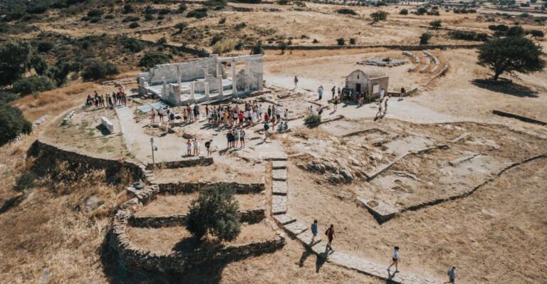 Naxos: Highlights Bus Tour With Free Time for Lunch and Swim