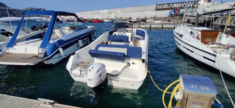 Rent a Boat in Taormina Without a License