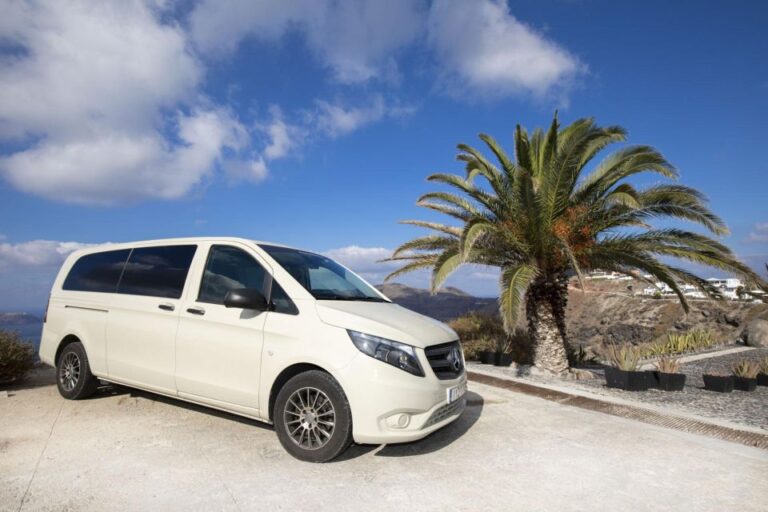 Santorini: Private Transfer Service