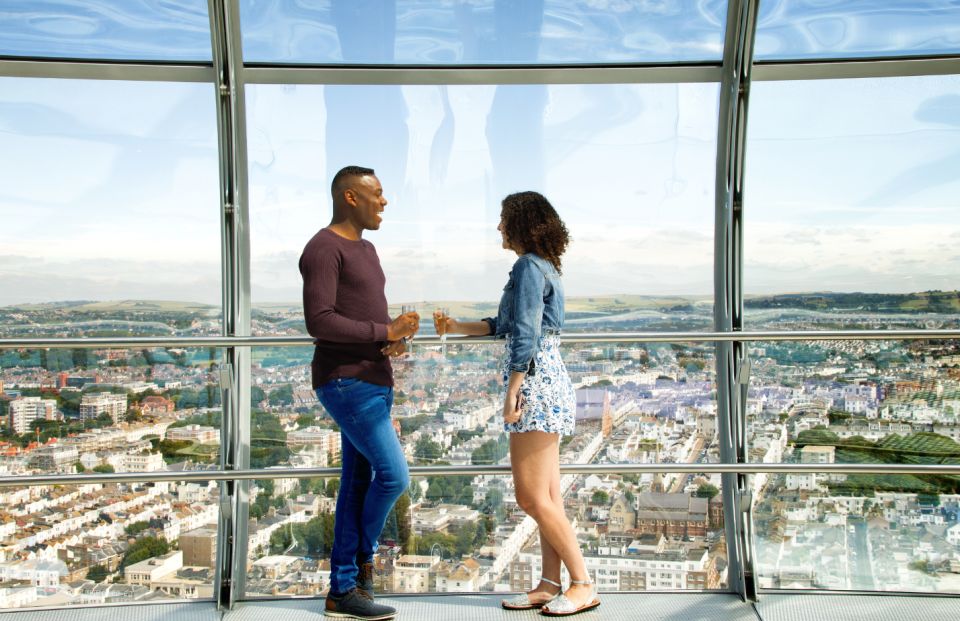 Brighton: View I360 Ticket and Cream Tea - Experience Highlights