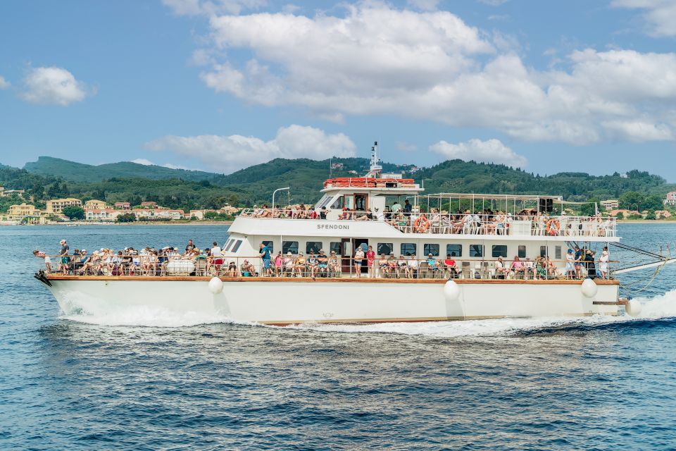 From Corfu Island: Antipaxos & Paxos Blue Caves Boat Cruise - Inclusions