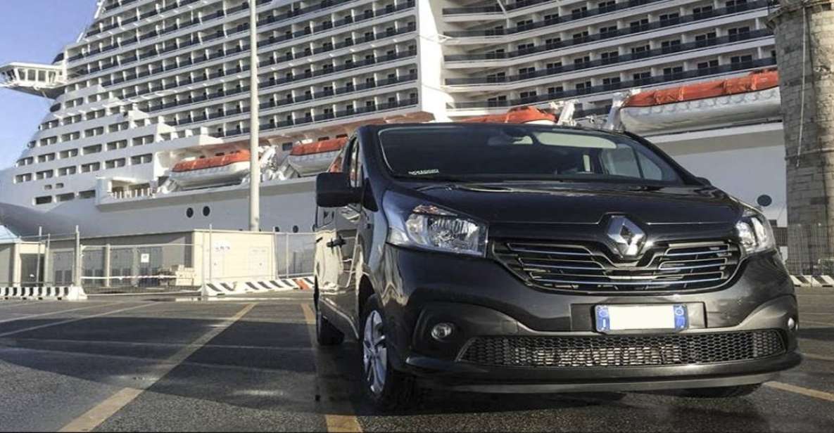 From Rome: Private 1-Way Transfer to Civitavecchia Port - Booking Information