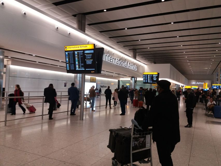 London Airports: Shared Transfer to London Hotels - Booking Information