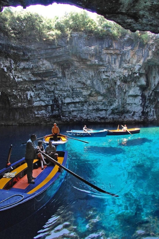 Shorex: Melissani Lake and Myrtos Beach With Swim Stop - Tour Highlights