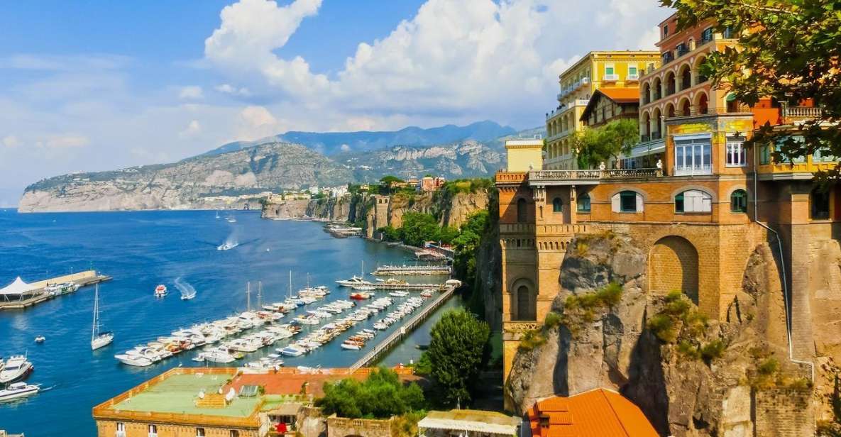 Transfer One Way From Naples to Sorrento - Price and Duration