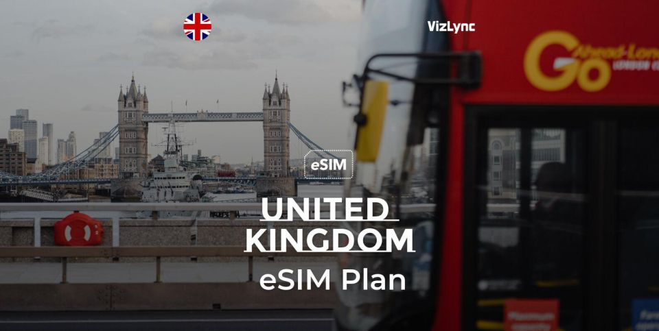 UK Esim Plan With Unlimited UK Data and EU Calls - Esim Plans