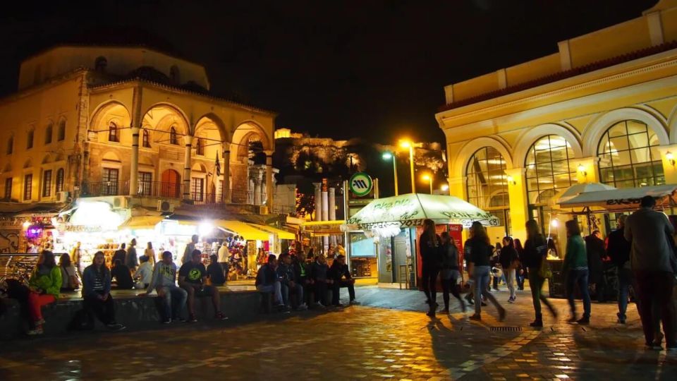 Athens: Night Walking City Tour in English or Spanish - Insights Into Modern Athens