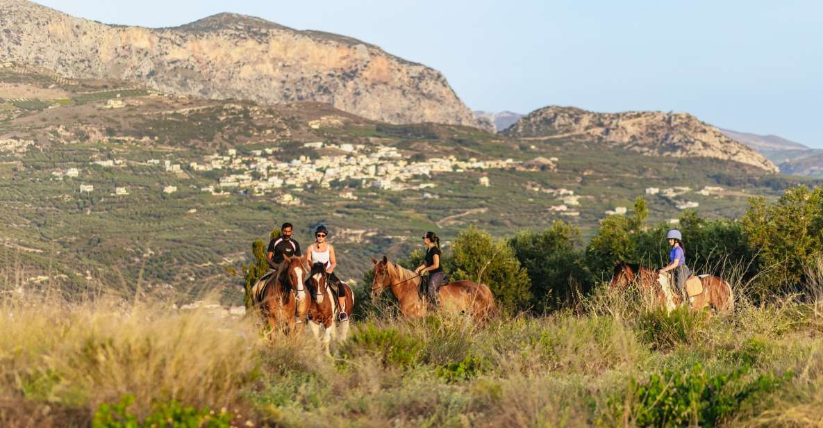 Heraklion: Finikia Horse Riding Day Tour With Lunch - Inclusions