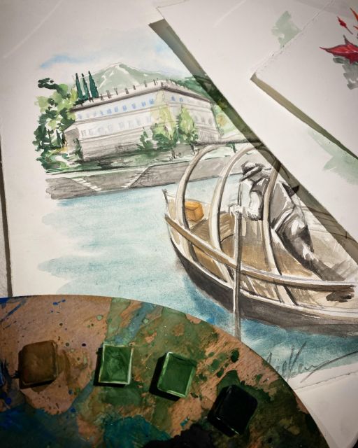 Lake Como: Bellagio En Plein Air Art Class - Booking Information