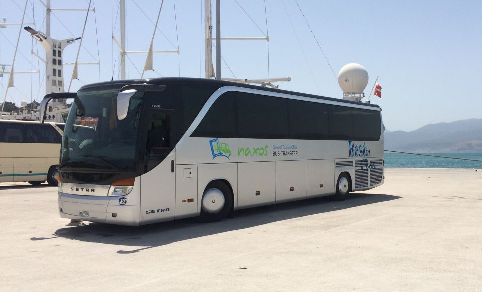 Naxos: Highlights Bus Tour With Free Time for Lunch and Swim - Stops and Activities