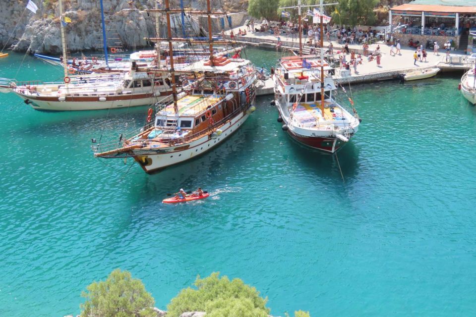 Kos Island: 3-Island Wooden Ship Cruise W/ Lunch - Lunch on Kalymnos Island