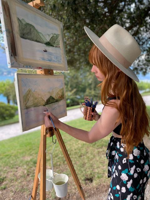 Lake Como: Bellagio En Plein Air Art Class - Meeting Point