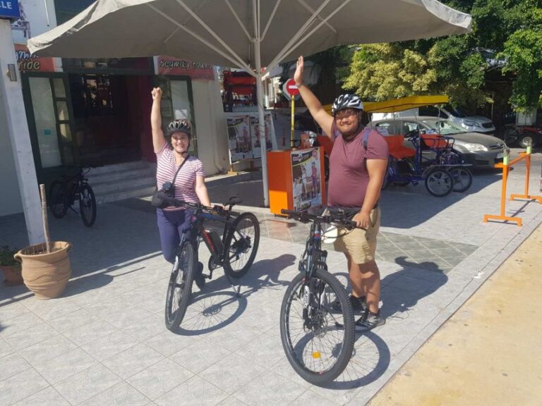 Rethymno: E-Bike Tour on Mili Gorge and Soft Drinks