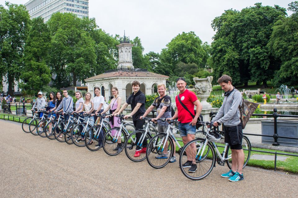 London: Royal Parks and Palaces Afternoon Bike Tour - Important Information