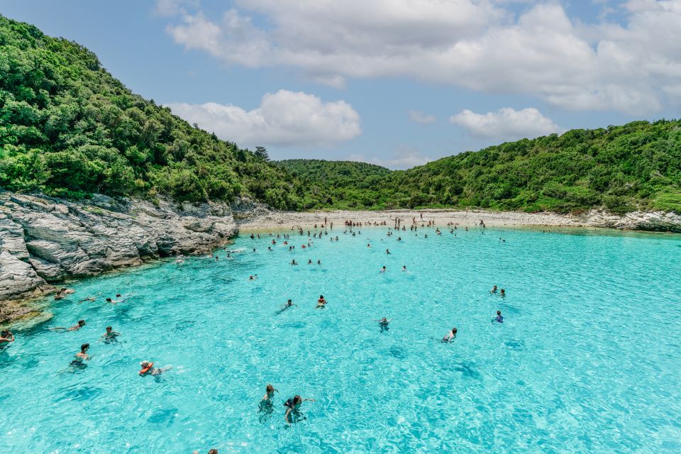 From Corfu Island: Antipaxos & Paxos Blue Caves Boat Cruise - Common questions