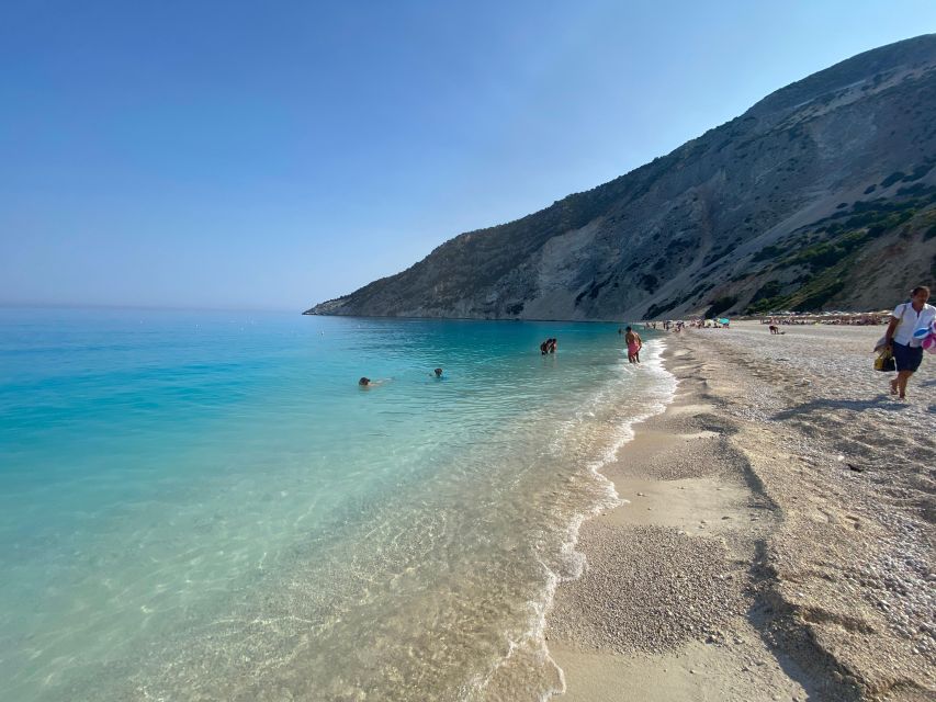 Shorex: Melissani Lake and Myrtos Beach With Swim Stop - Common questions