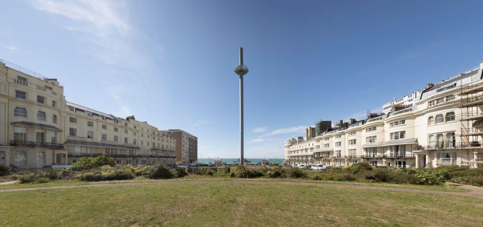 Brighton: View I360 Ticket and Cream Tea - Key Points