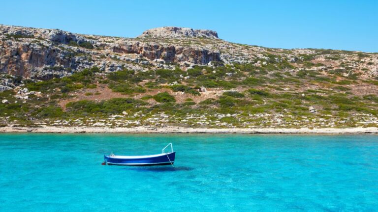 From Rethymno: Balos Lagoon & Gramvousa Peninsula & Pick-up