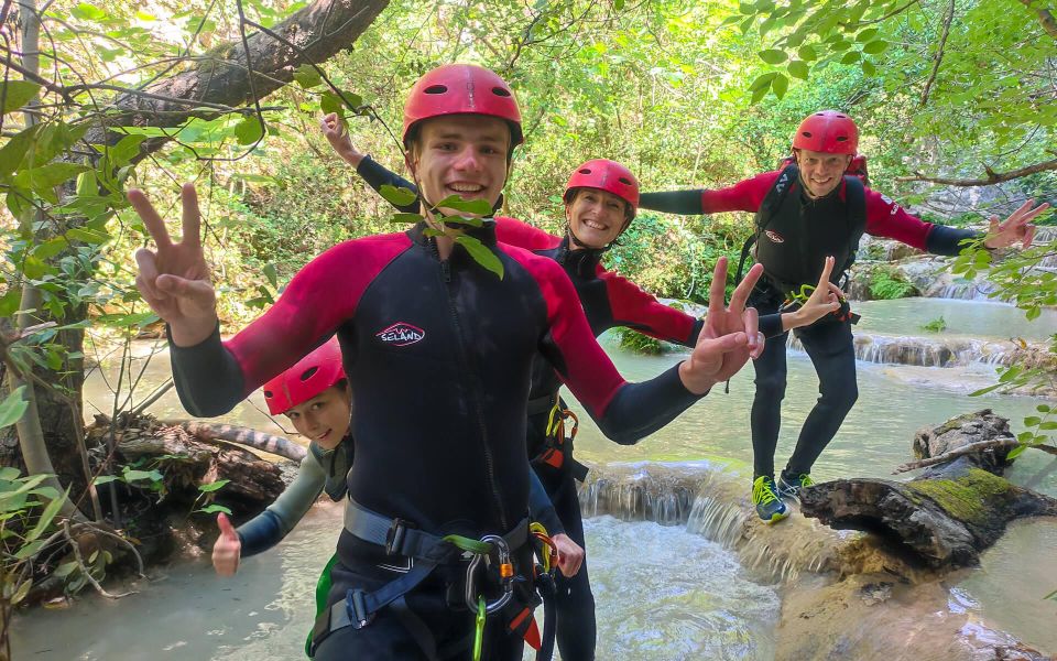 Kalamata: Polylimnio Waterfalls Canyoning Adventure - Pricing and Duration