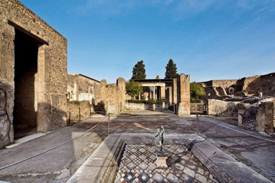 Pompeii: Private Tour With Lunch and Olive Oil Factory - Key Points