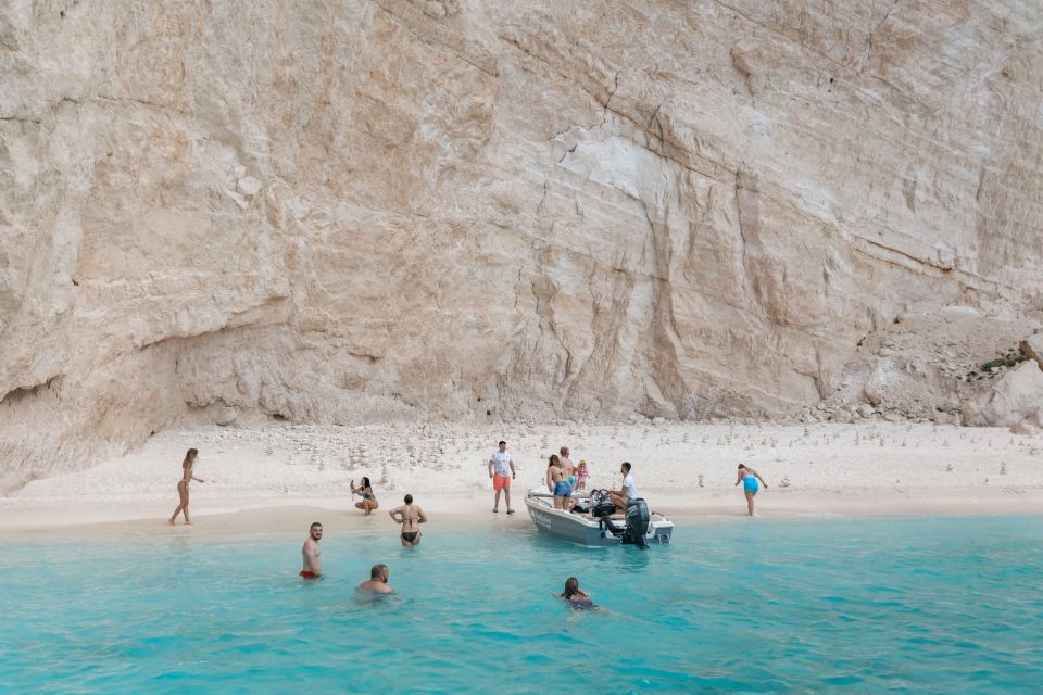 Porto Vromi: Navagio Shipwreck Beach & Blue Caves by Boat - Key Points