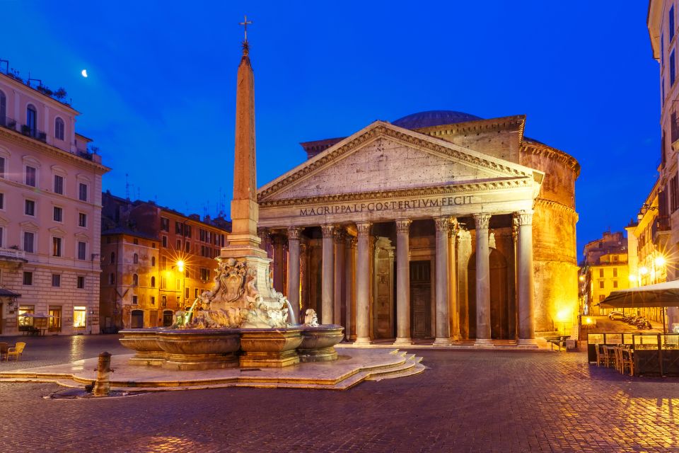 Rome by Night: Private Driving Tour With Dinner - Key Points