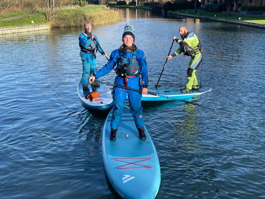 Stand up Paddle Boarding on the River Stort in Hertfordshire - Key Points