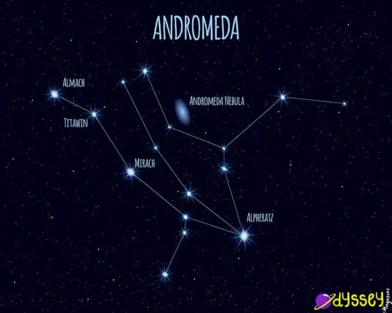 Andromeda Constellation | The Chained Woman