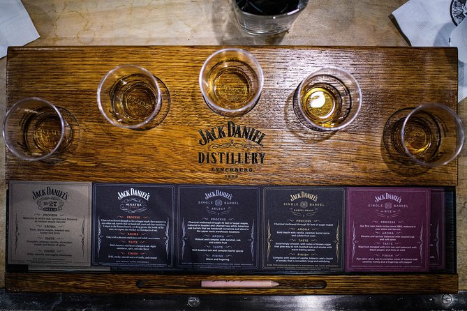 Nashville to Jack Daniels Distillery Bus Tour & Whiskey Tastings